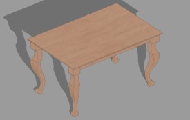 木材テーブル